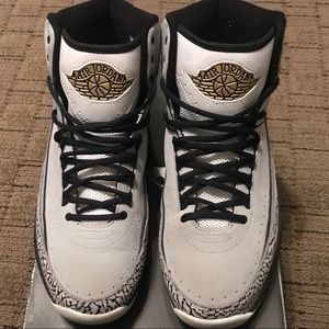 Air Jordan 2.0 - Grey/ Black/ Gold- Excellent Cond